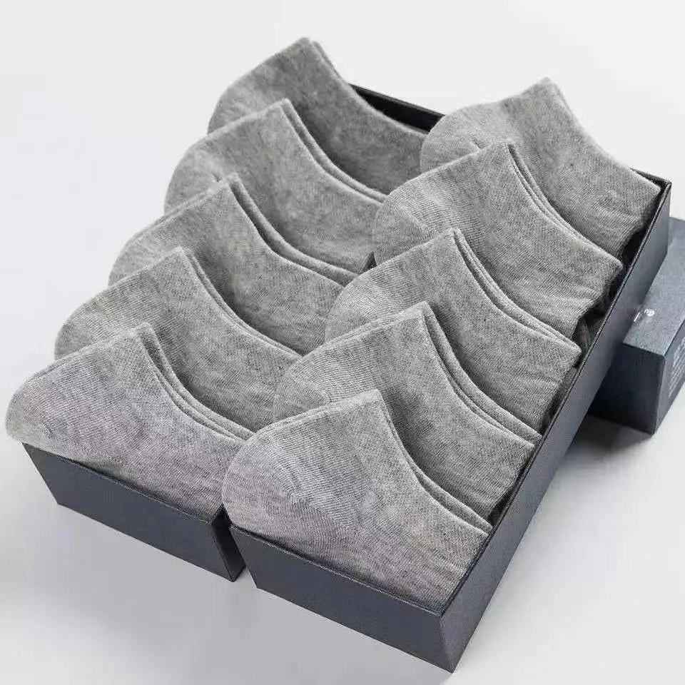 Breathable Summer Low-Cut Socks (10-Pack)