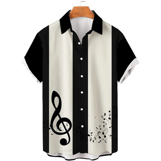 Mens Printed Shirt Colouronova