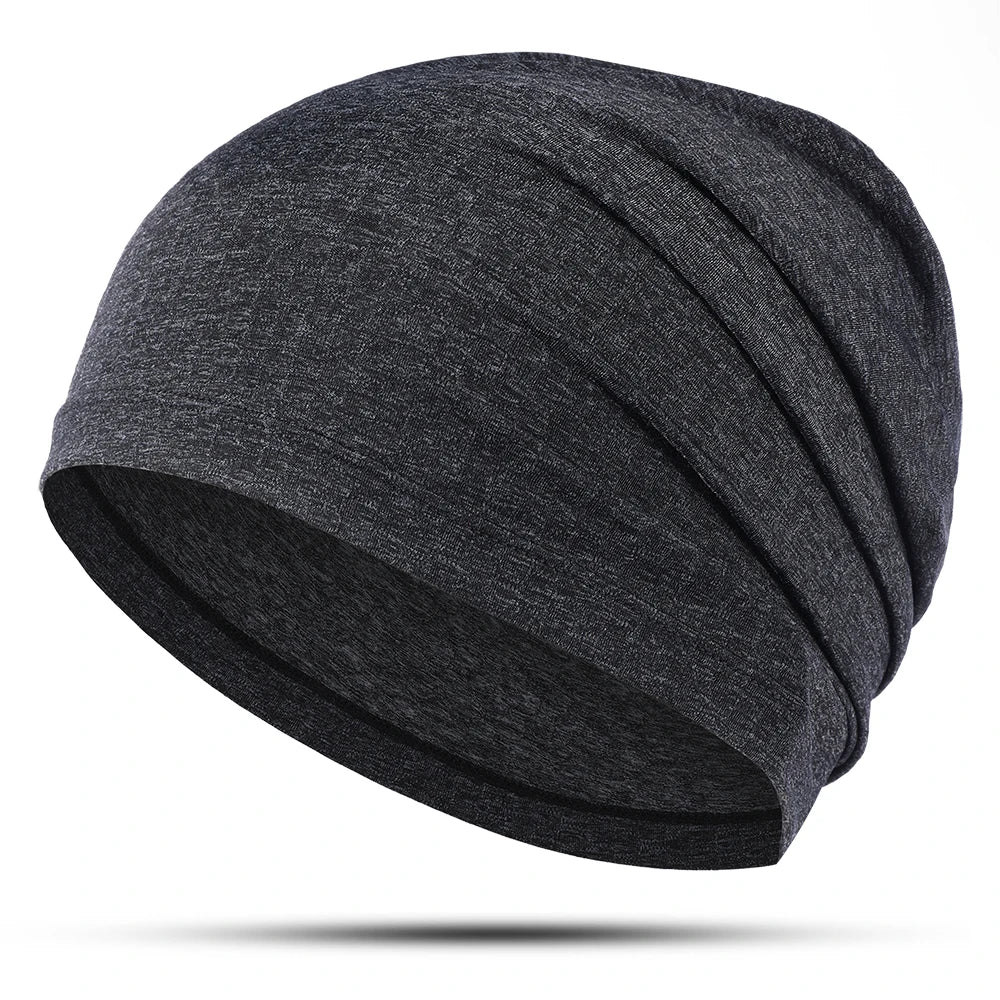 Breathable Bandana Summer Quick-drying Beanies Hats Soft Headwear Sun Protection Caps for Sports Outdoor Running Cycling Hiking - Colouronova